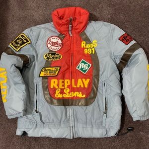 Replay & sons jacket kids sz 4